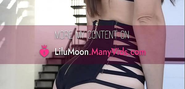  Teen Blowjob and Doggystyle with Cumshot -  Lilu Moon